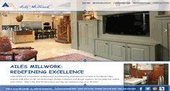 Desktop Screenshot of ailesmillwork.com